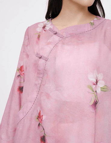 Camelia Soft Ramie Blouse - Image 3