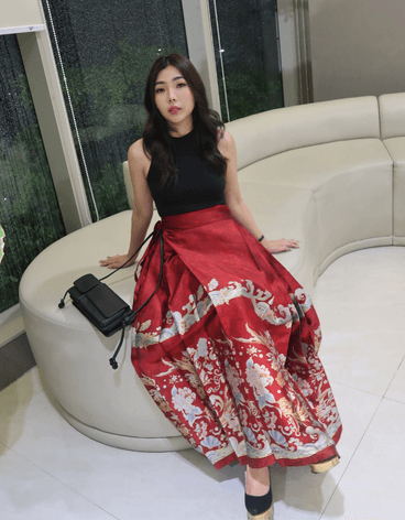 Traditional Elegant Skirt Cheongsam - Image 2