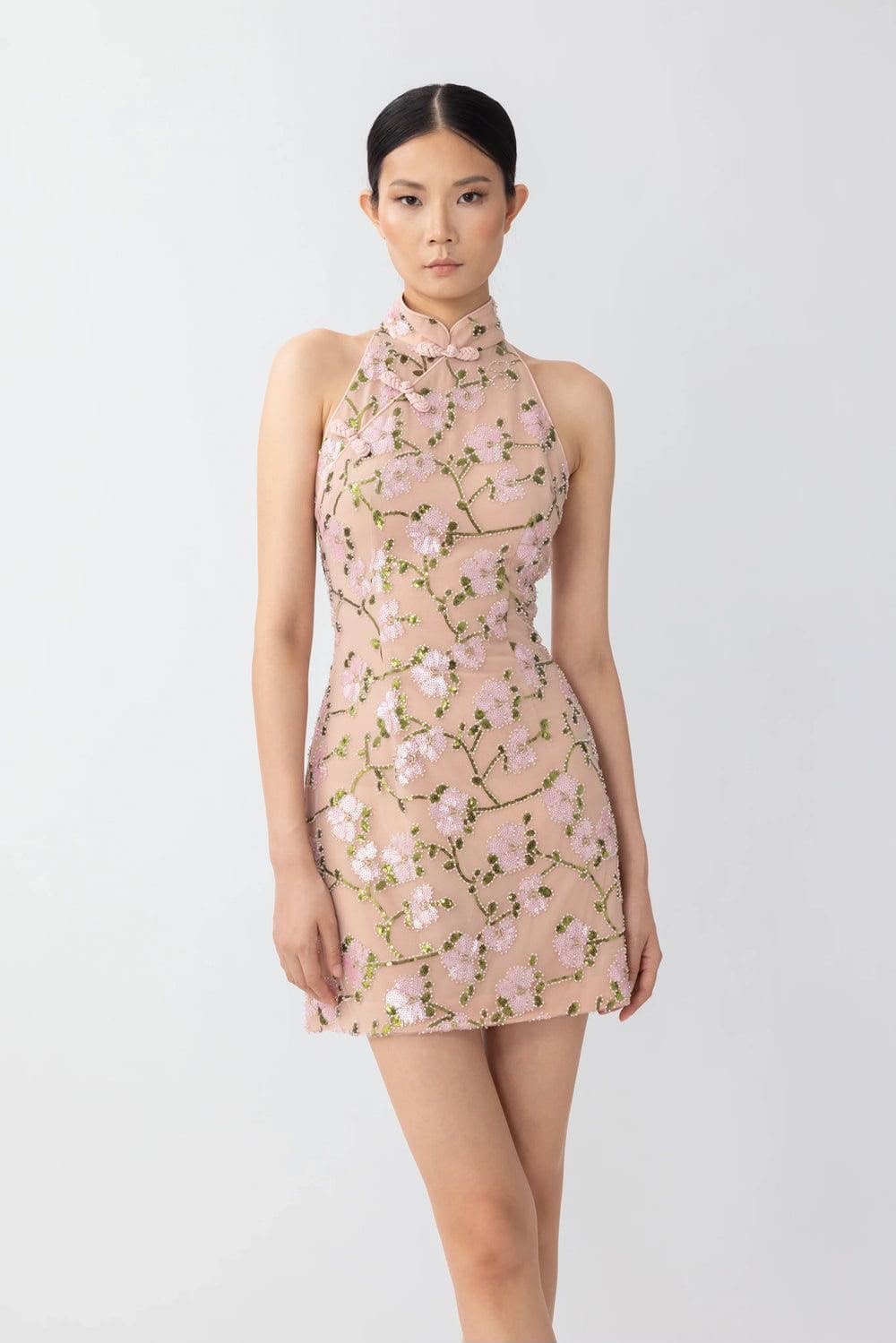 Classic Red Rose Dress - 1