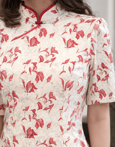 Tulle Floral Embroidered Dress - Image 2